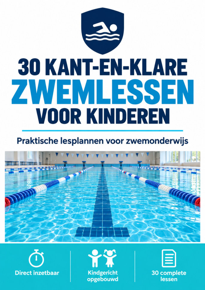Omslag: 30 kant-en-klare zwemlesplannen