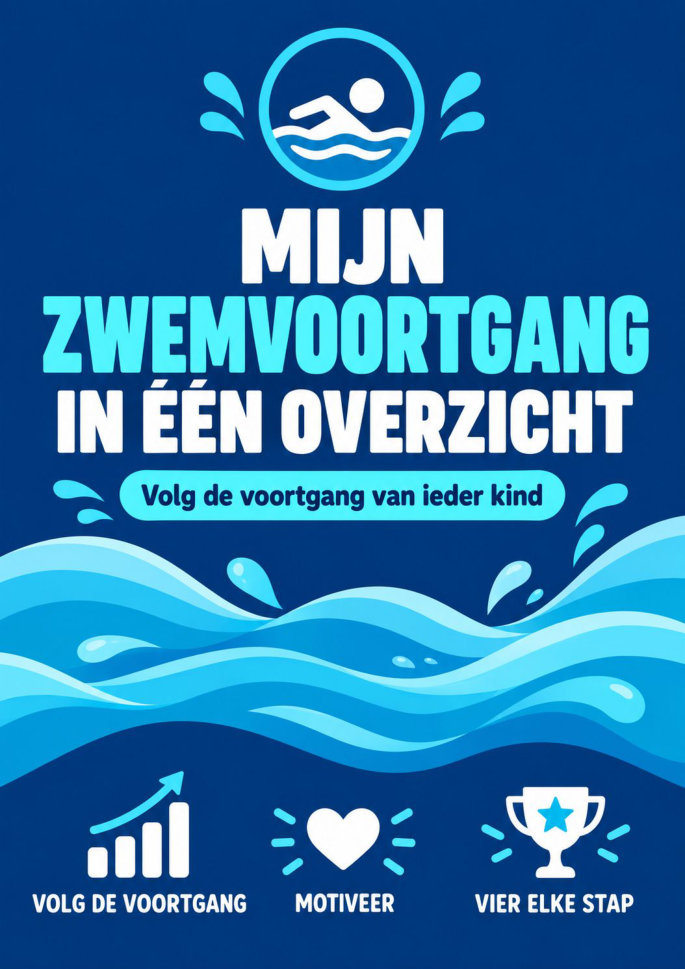 Omslag: Voortgangskaart voor jonge zwemmers